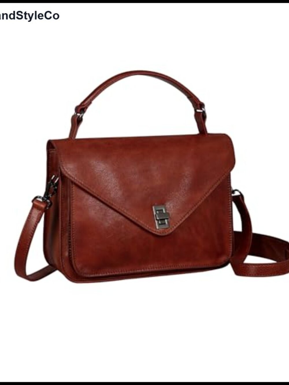 Leather Satchel Handbag Shoulder Crossbody Purse for Women